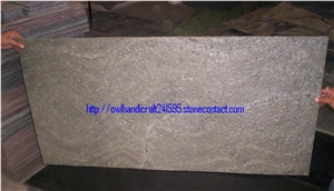 D. Green Mica Stone, Green Quartzite Thin Veneer Stone, Deoli Green Slate Cultured Stone