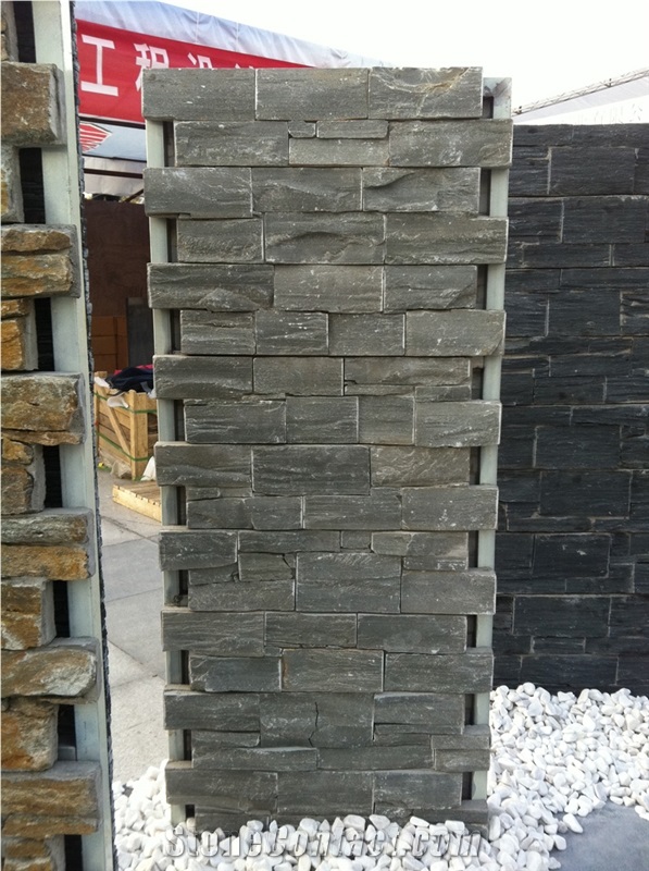 Grey Cement Slate Wall Panel