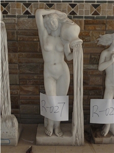 White Marble Statues