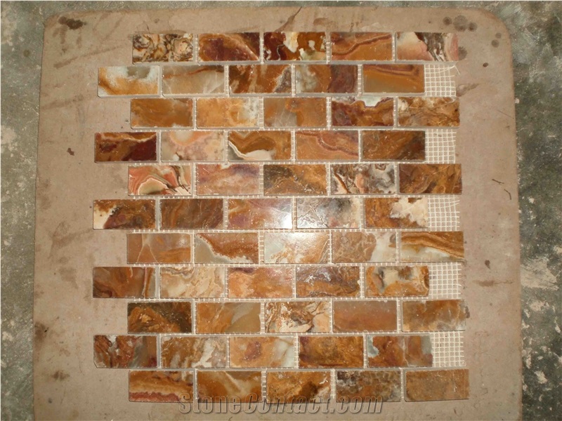 Brown Onyx Mosaics