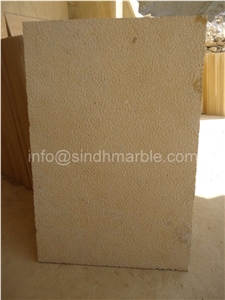 Bush Hammered Yellow Sandstone Tile, Imperial Gold Yellow Sandstone Tiles