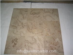 Sahara Beige Fancy Cross Cut Tiles, Sahara Beige Limestone Tiles