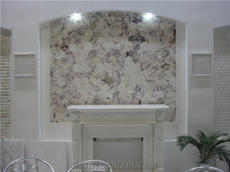 Amethyst Marble Slabs & Tiles, China Lilac Marble