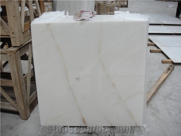 Golden Line, China White Marble Slabs & Tiles
