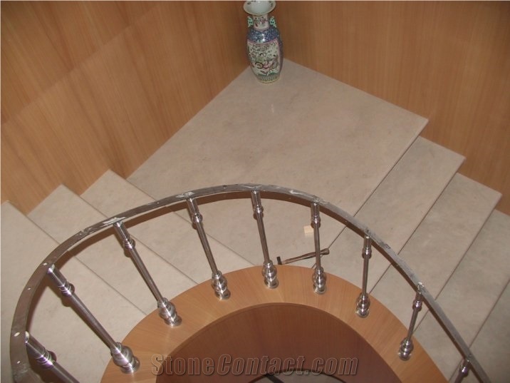 Bursa Beige Marble Staircase