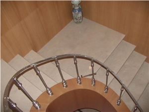 Bursa Beige Marble Staircase
