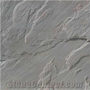 Sandstone Slab & Tile, India Grey Sandstone