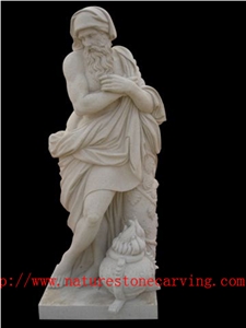 White Marble Sculpture
