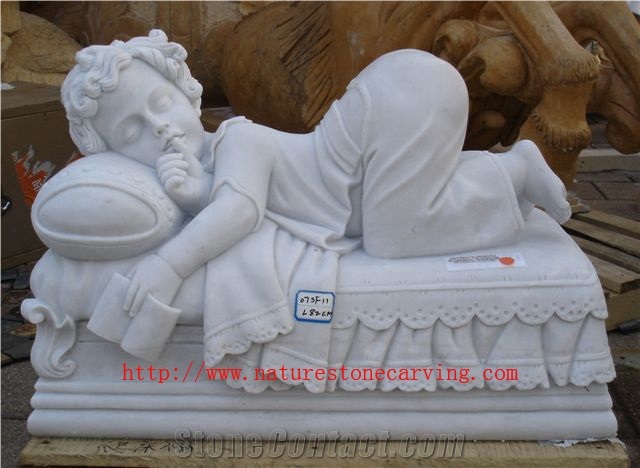 Sculpture Stone Carving Marble Carving, BEIJING White Marble Sculpture