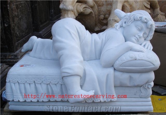 Sculpture Stone Carving Marble Carving, BEIJING White Marble Sculpture