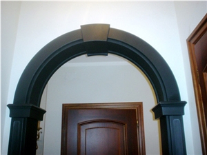 Slate Portal Arches, Black Slate Arches