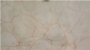 Red Lines White Onyx