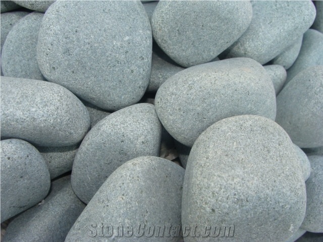 PEB44 Natural Pebble Stone,White Granite