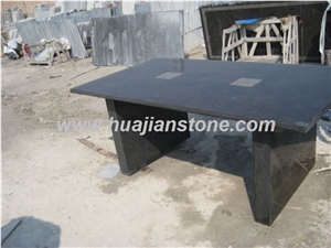 Blue Limestone Desk, Shandong Blue Limestone Furniture