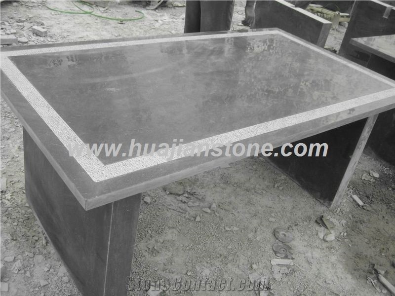 Blue Limestone Table