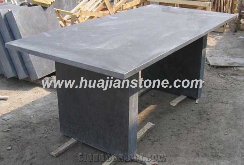 Blue Limestone Table Tops