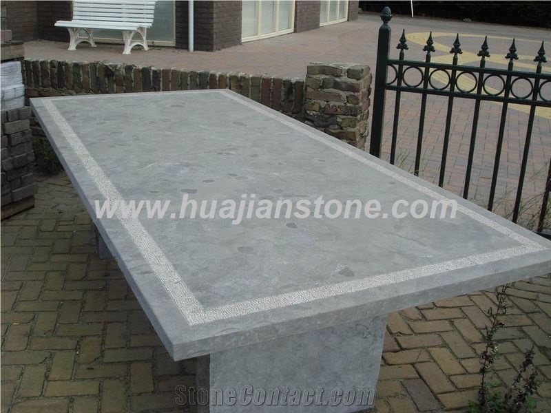 Blue Limestone Tables