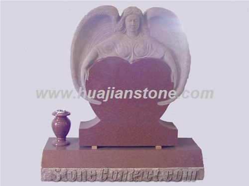 Weeping Angel Tombstone, Tombstone, Shanxi Black Granite Tiles