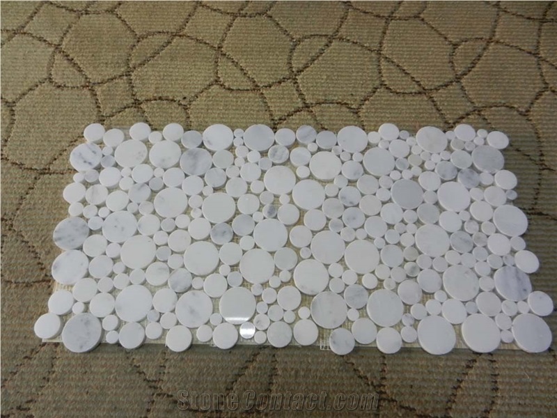 Crystal White Marble Mosaic