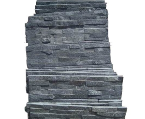 Black Quartzite Cultured Stone,Stone Wall Panel