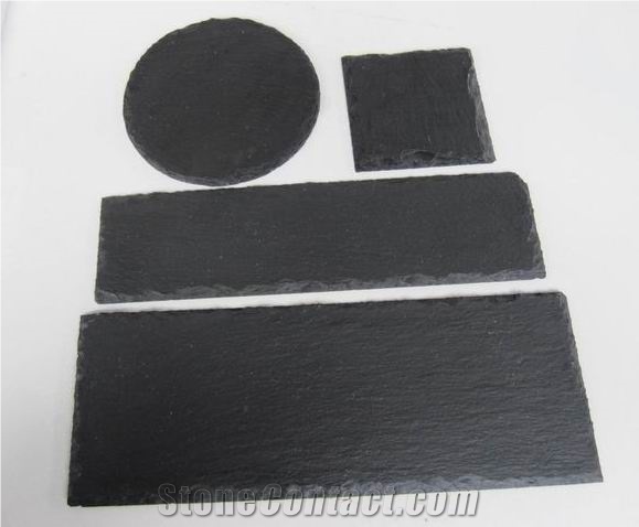 Black Slate Plate,Slate Kitchen Accessories