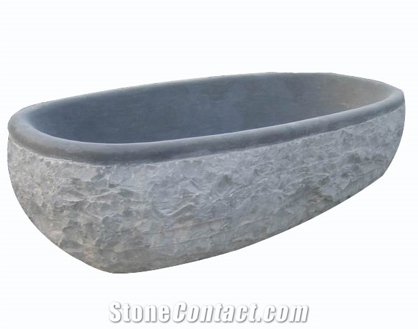 China Blue Limestone Bath Tub,Stone Bathtubs