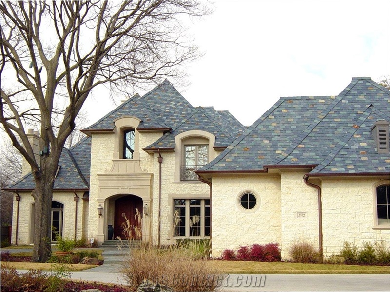 China Multicolor Roof Slate/Slate Roof Tiles/Roof Covering