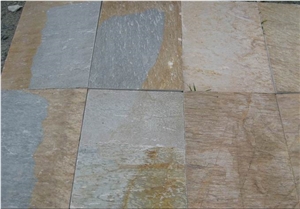 Multicolor Slate Tile/Slate Floor Tiles/Rusty Stone Tile/Slate