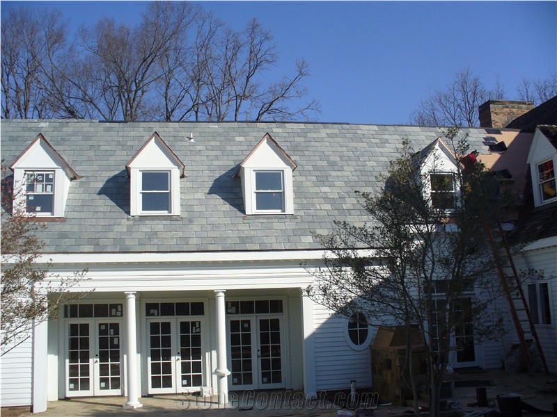 Roofing Slate,Dark Grey Slate Roof Tiles