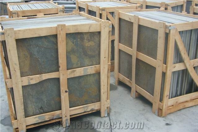 Slate Tiles/Stone Tiles/Rust Slate/Flooring Slate