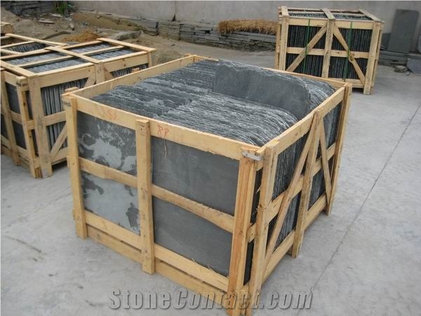 Special Slate Roof Tiles, Black Roofing Slate