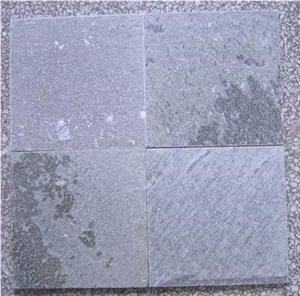 Stone Tiles for Floor,Grey Wooden Veins Quartzite Tiles