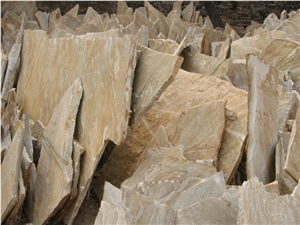 Yellow Quartzite Stone Tiles/Stone Flooring/Stone Floor Tiles, China Yellow Quartzite