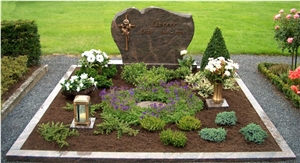 Grave Borders, Blue Granite Graveyard Products