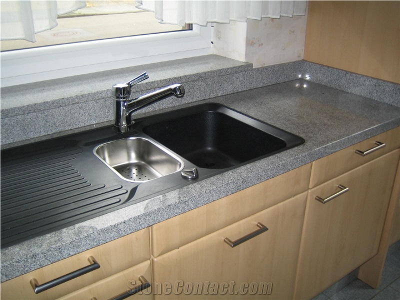 G603 Grey Granite Kitchen Worktops