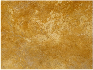 Honed Polished Yozgat Yellow Travertine
