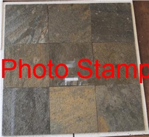 Jak Black Slate Stone Tiles, India Black Slate