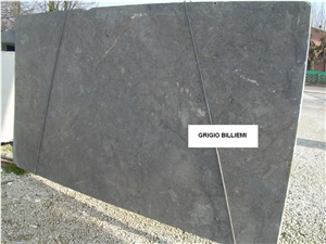 Grigio Billiemi Limestone Slabs, Italy Grey Limestone