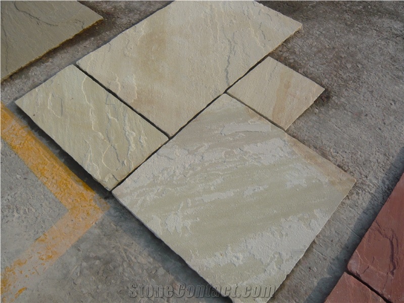 Mint White Natural, Mint White Sandstone Tiles