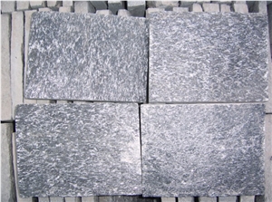 Black Quartzite Natural Surface Tiles