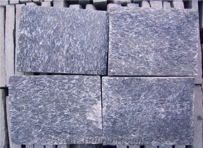 Black Quartzite Tile