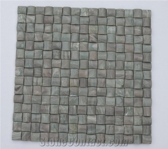 Chinese Beautiful Mosaic, Green Marble Mosaic