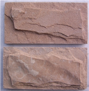 Pink Sandstone Mushroom Wall Stone