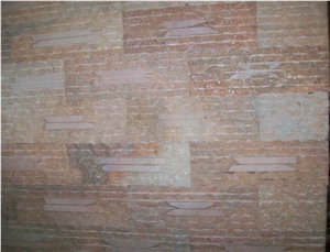 Popular Cultured Stone, Pink Marble Cultured Stone
