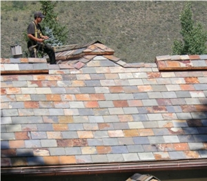 Rustic Roof Tiles ,China Glaring Roofing Slate