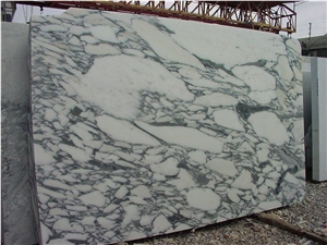 Arabescato Marble Block, Italy White Marble