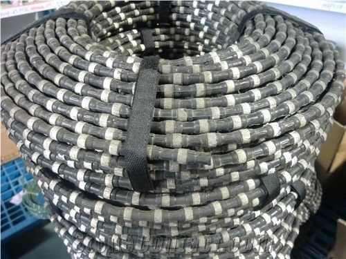 Rubber  Quarry Diamond Wire For Granite And Marble