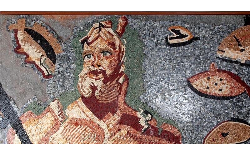 Heraclius Mosaic Panel Design