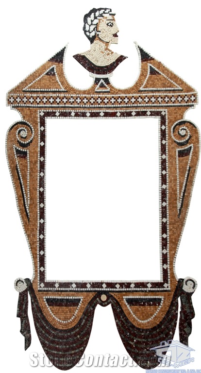 Rome Mosaic Mirror Frame