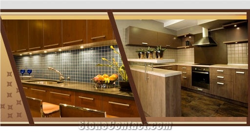Kitchen Design and Remodeling, Yellow Granite Kitchen Design